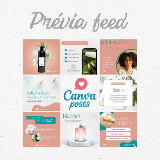 CANVA COSMÉTICOS E PERFUMARIA - FEED