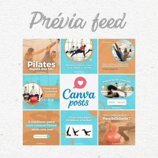 pack canva editável