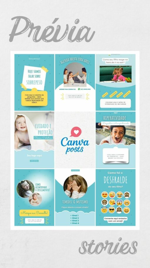 pack canva editável