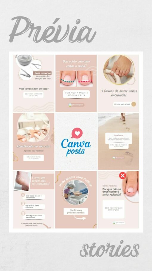 pack canva editável