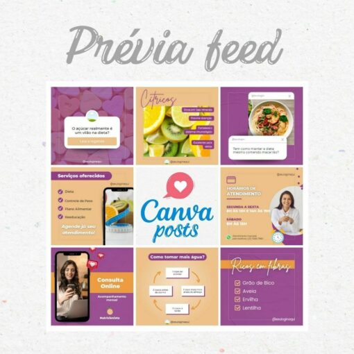 pack canva editável