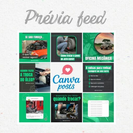 pack canva editável