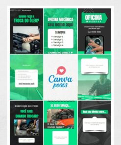 pack canva editável