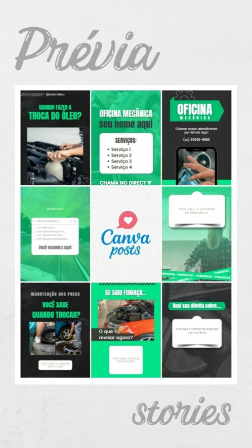 pack canva editável