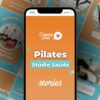 canva arte editável stories - pilates