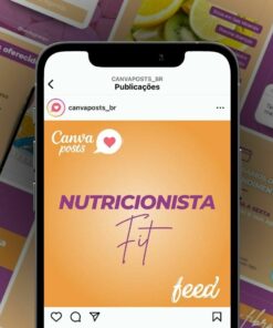 canva arte pack editável - nutricionista