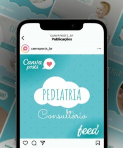 canva arte pack editável - pediatria