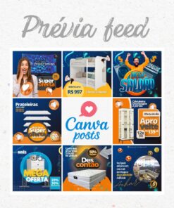 2 - Loja de Móveis - Feed Canva