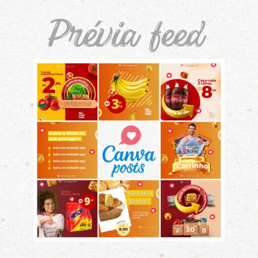 pack canva editável