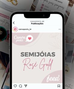 Semijóias Rosé Gold - Feed - CAPA