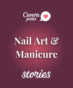 Nail Art Manicure - Canva Posts Stories_2