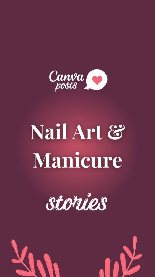 Nail Art Manicure - Canva Posts Stories_2