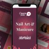 Nail Art Manicure - Canva Posts Stories_CAPA