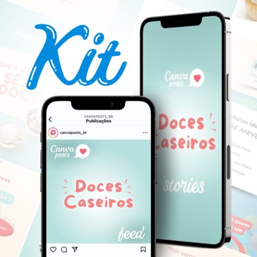 Doces Caseiros Capa - KIT