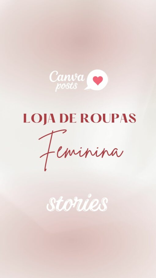 Loja de Roupas Feminina Stories 1