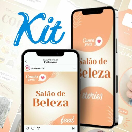 Salão de Beleza - Capa - KIT