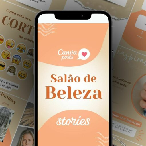 Salão de Beleza - Capa - STORIES